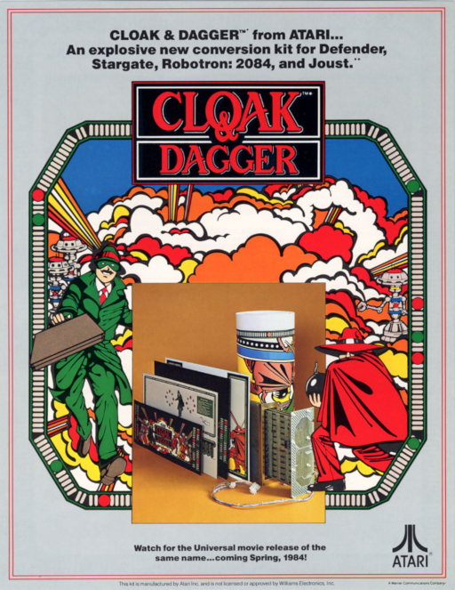 Cloak & Dagger (rev 5) Game Cover